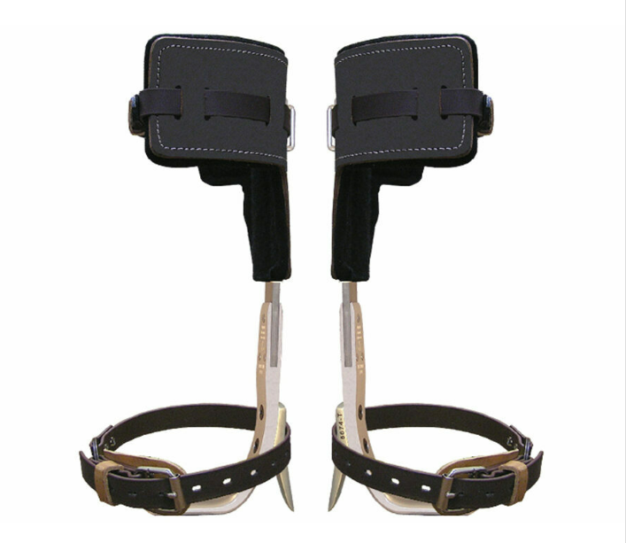 Climb Right Aluminum Tree Spikes w/ T Pads