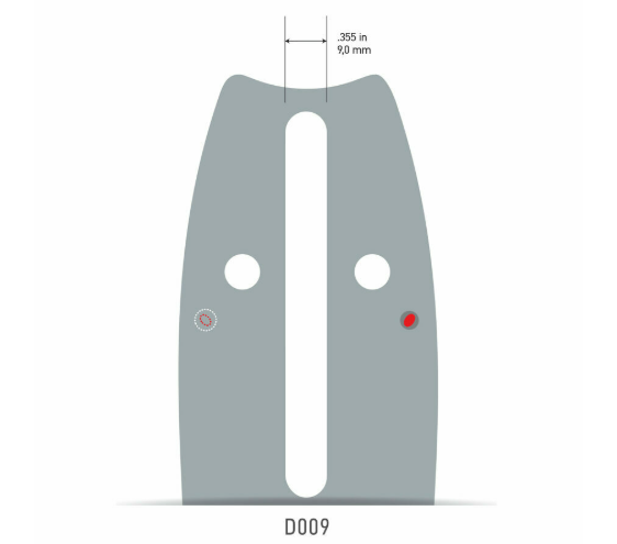 Oregon 20" Guide Bar VERSACUT 3/8 .050 72 link (Fits Husqvarna / LARGE mount)