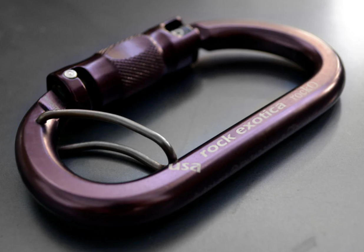 rockO WireEye Auto-Lock Carabiner