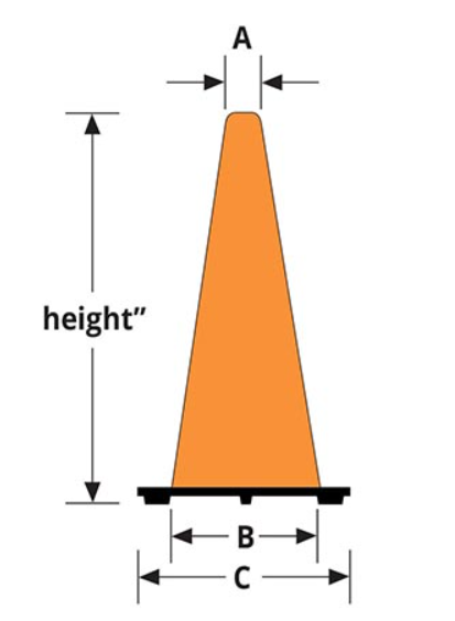 36" Traffic Cone