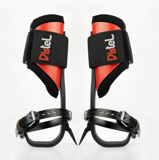 DISTEL Aluminum Tree Climbers with Classic Straps