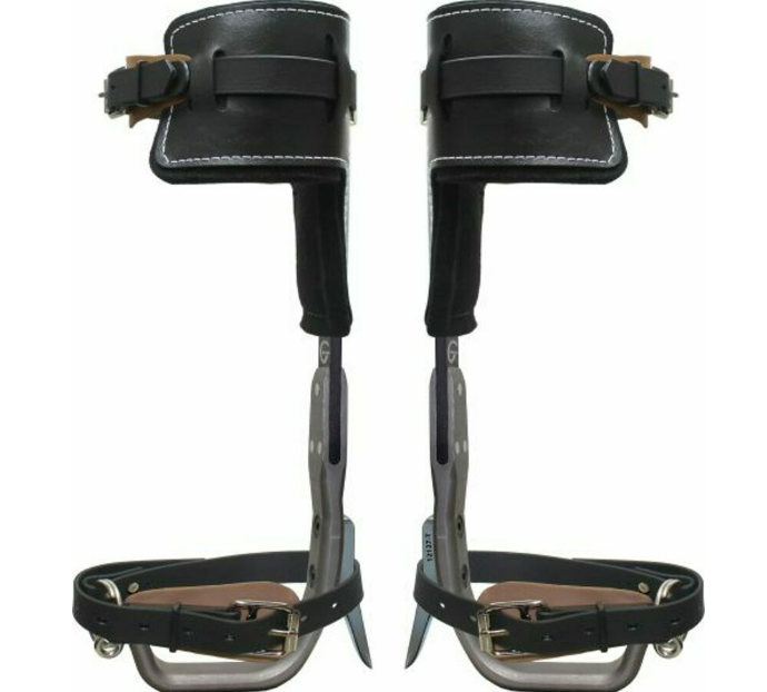 Climb Right Aluminum Tree Spikes w/ T Pads