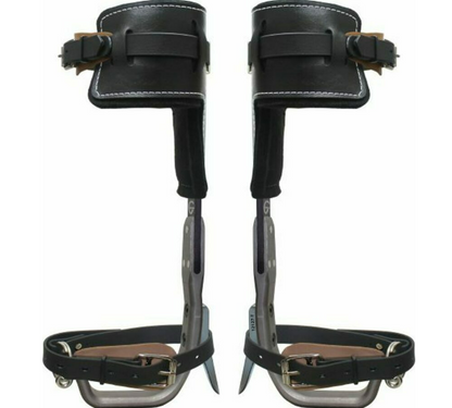 Climb Right Aluminum Tree Spikes w/ T Pads