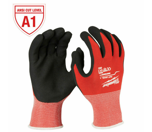Milwaukee Cut Level 1 Nitrile Dipped Gloves
