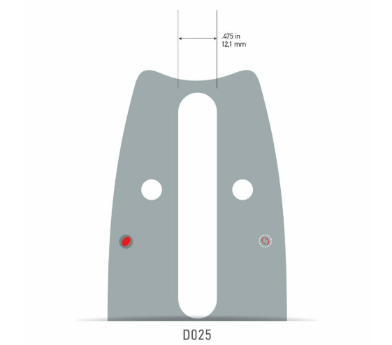 Oregon 20" Guide Bar VERSACUT 3/8 .050 72 link (Fits Stihl)