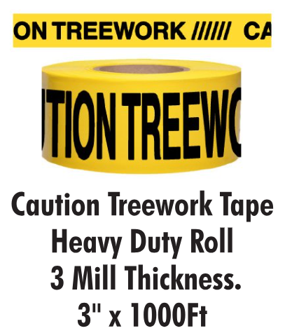 Caution Tree Work Tape