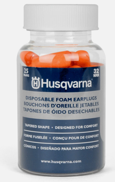 Husqvarna Ear Plugs 25 Pair Bottle
